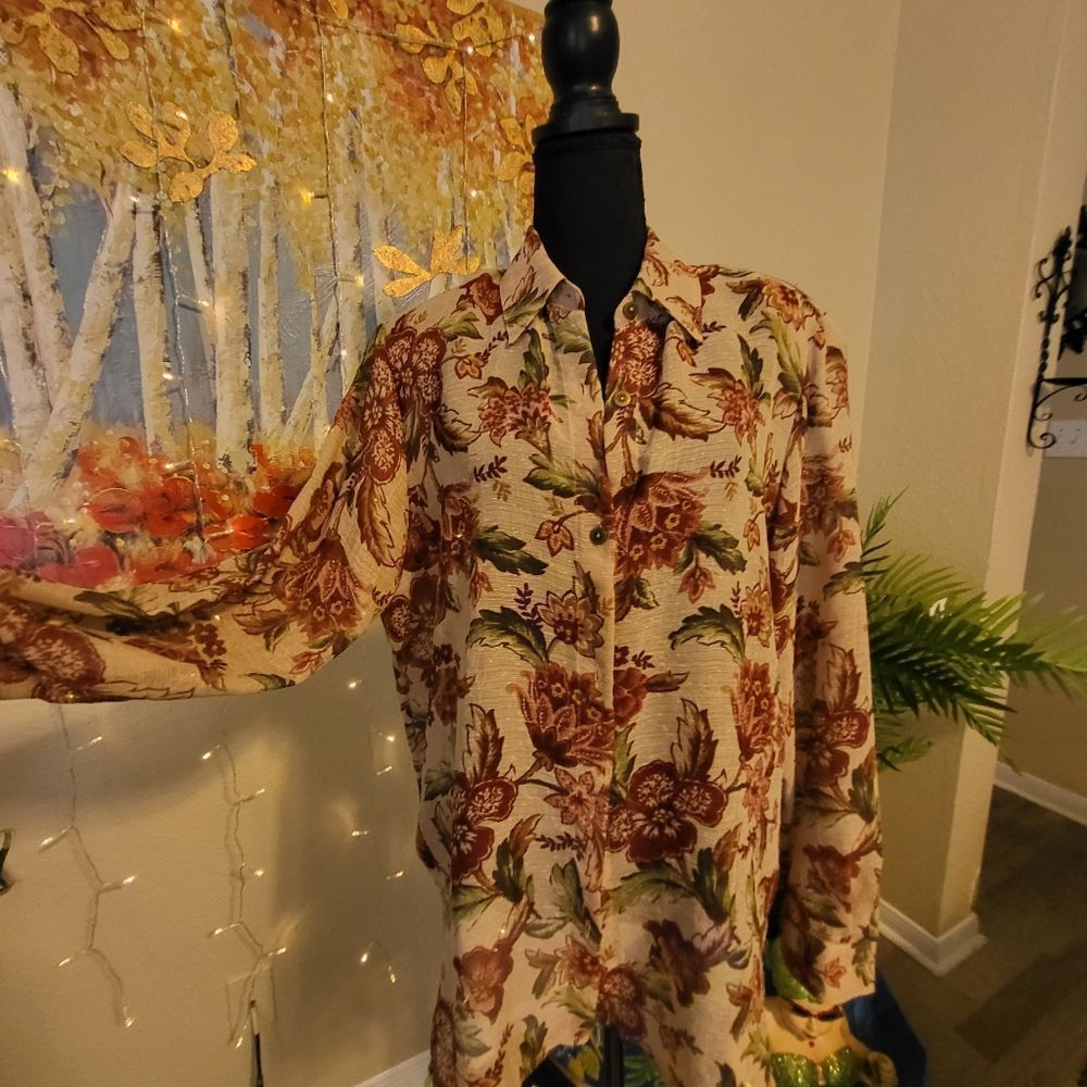 ALFRED DUNNER BLOUSE